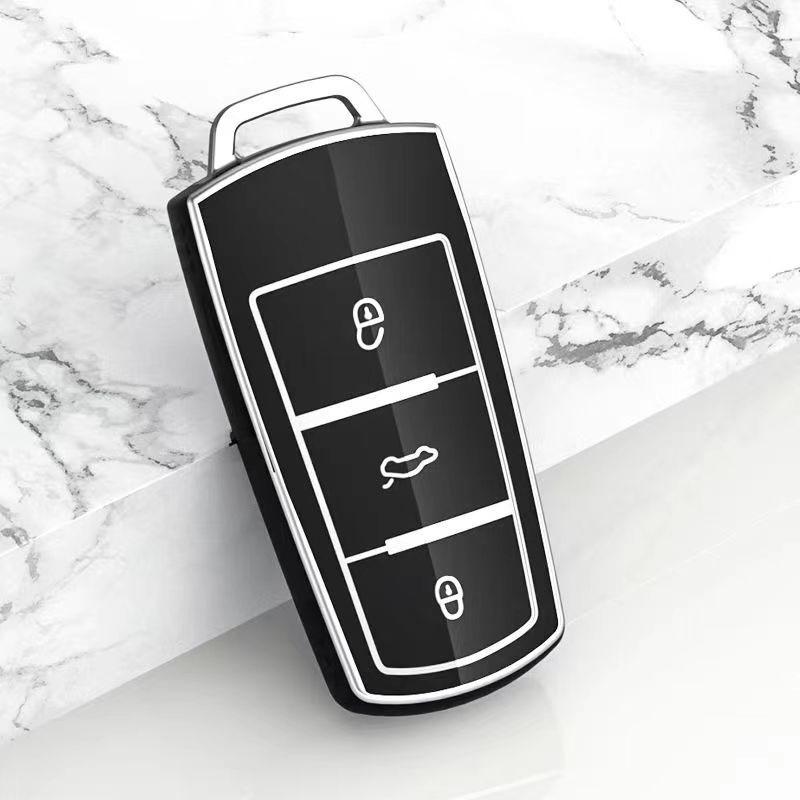 

Soft Tpu Car Remote Key Case Cover Shell Protection For Volkswagen Vw Cc Passat B6 B7 Passat 3C Cc Car Interior Accessories