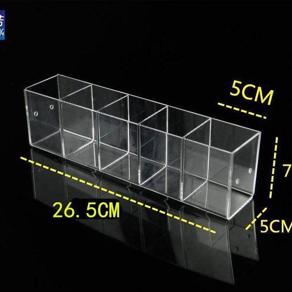 Прозрачный акриловый держатель для ручек, настольный органайзер и подставка для демонстрации