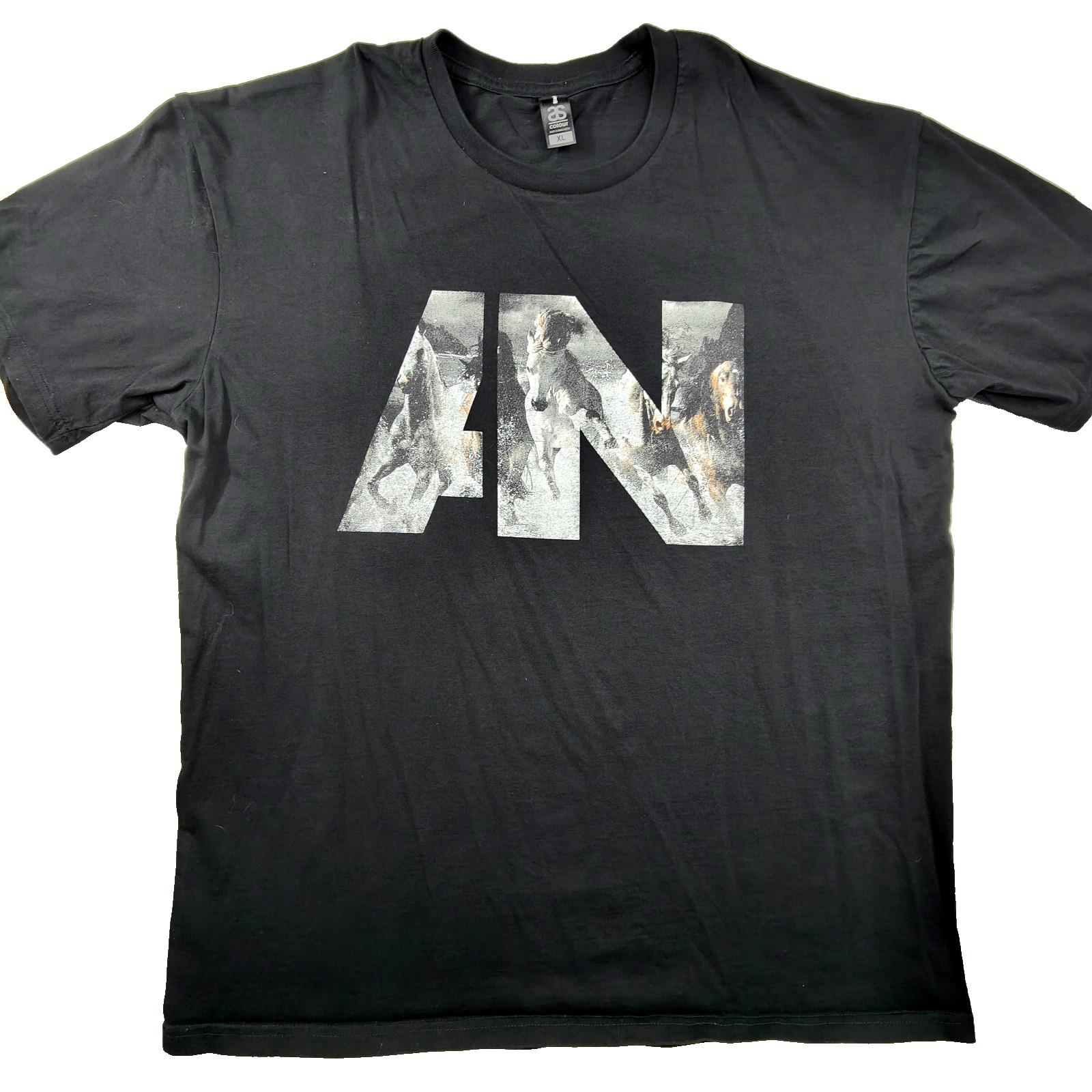 Awolnation Band shirt Adult XL Black Metal Music Rock Merch Band As Colour Tee XL