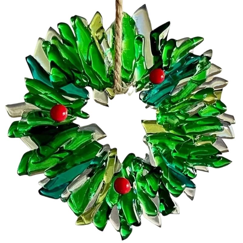 Weather Resistant Clear Christmas Tree Decoration Easy To Hanging Shatterproof Ornament For Indoor Outdoor Use