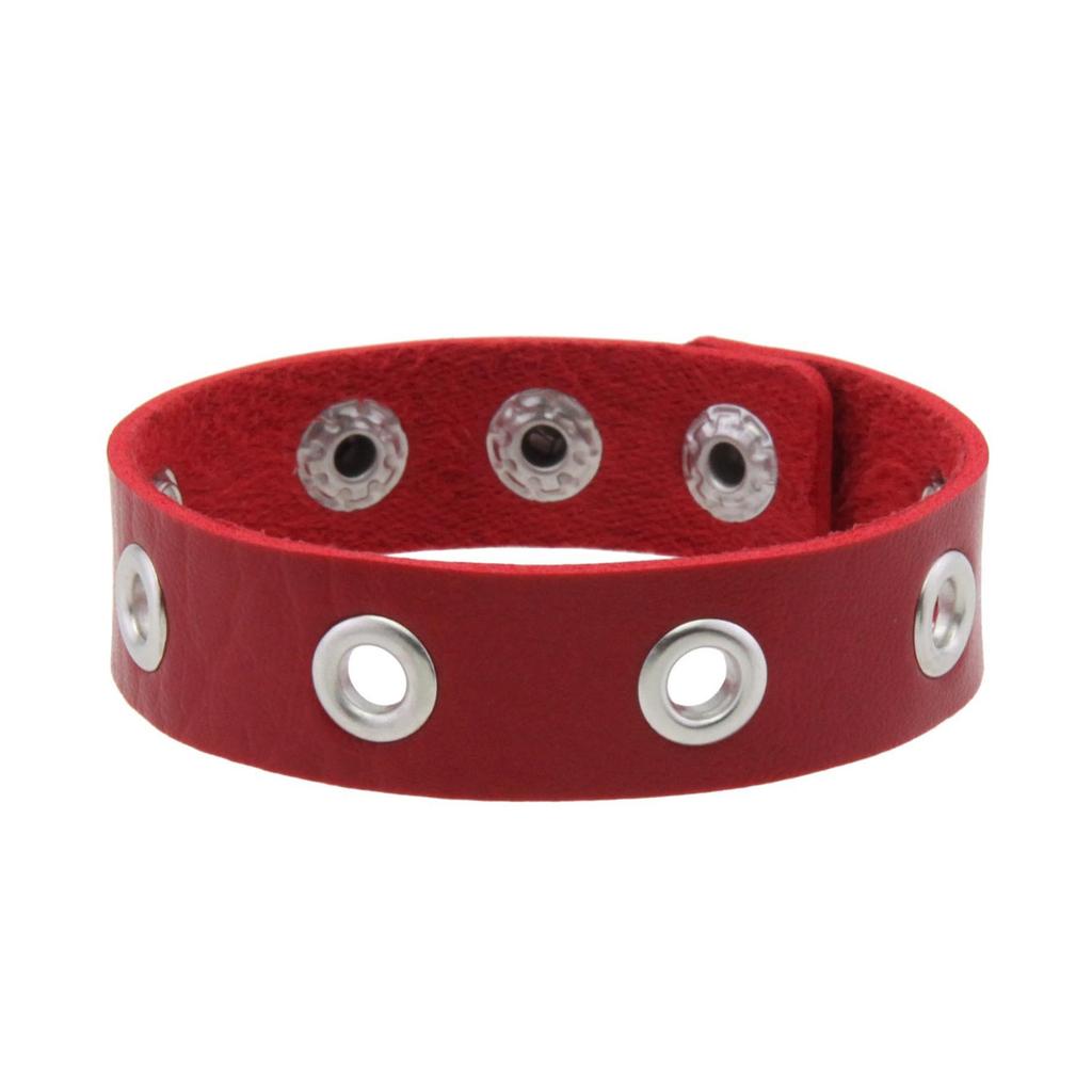 Comfortable Bracelet Punk Bracelet Stylish Statement Bracelet Fashionable Women Bracelet PU Texture for Everyday