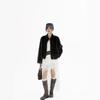 Shirt rhyme • [Commuterism] Imitation Toka straight fur, minimalist and versatile, autumn and winter stand-up collar short silhouette