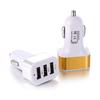 Universal Triple USB Car Charger Adapter Socket 3 Port Car-charger 3.1A 2.1A Auto Accessory