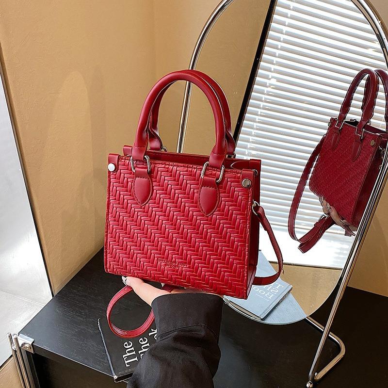 Handbag Casual Bag New Trendy Shoulder Bag Large Bag Textured Women's Bag Crossbody Bag Women's Bag Handheld