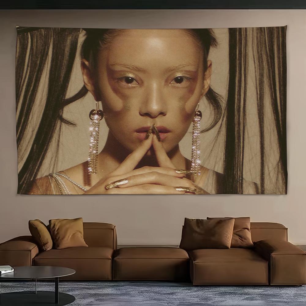 Singer Rina Sawayama Sawayama flag College Bedroom Living Room Home Dorm Decor Funny Tapestry Garage Bar Wall Club Banner