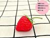 Adadoo Strawberries with Set of Lifelike Food Perfect for Displays in Cake Shops and Fruit Shops Stems, 20, Samples,