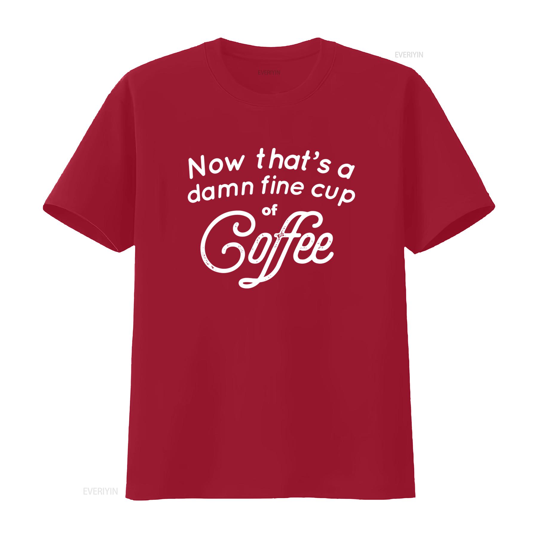 Now Thats A Damn Fine Cup Of Coffee Twin Peaks David Lynch Agent Dale Cooper Funny Parody Fan Lover T Shirt vintage Washed S