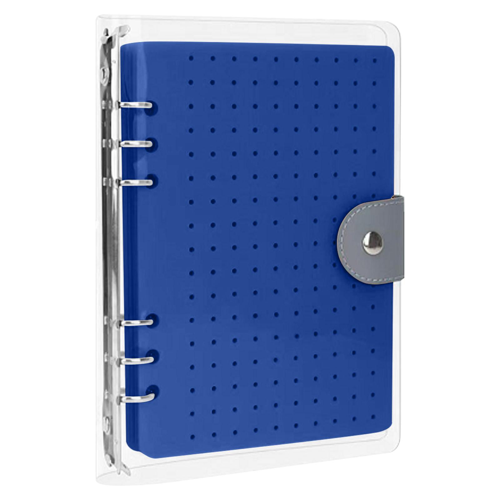 

Brooch Storage Box, Medal Storage Notebook 6-page Clip Display Rack One Size синій