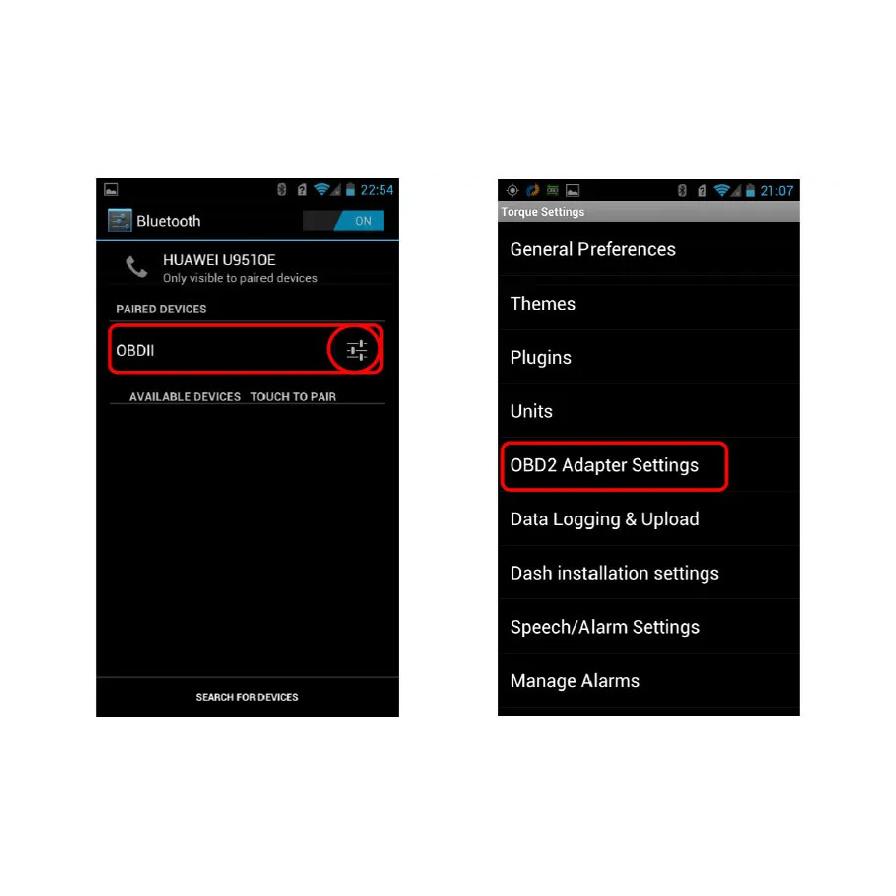 ELM327 Diagnostikadapter Super Mini ELM 327 BT För Android Torque OBDII Kodläsare OBD2 Bilskanner för Android/PC