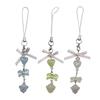 Fashion Flower Bead Bowknot Pendant Phone Straps Lanyard Pocket Keychain Strap Backpack Charm Car Key Decoration Chain