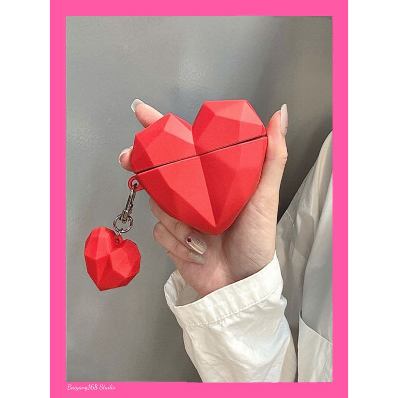 

Airpods4 Беспроводная Bluetooth Гарнитура Чехол Три или Четыре Поколения Airpodpro2 Второе Поколение IPod Силиконовый Чехол для Гарнитуры Airpods3 Защитный Чехол Apple AirPods 4 Diamond Heart (single shell)