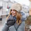 2 Pack Womens Slouchy Beanie Winter Knit Soft Hat for Women and Men