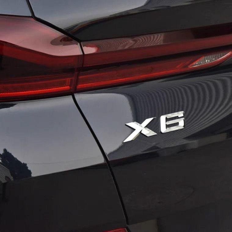 BMW X1-X7 Modified Car 3D Rear Emblem Sticker Letters