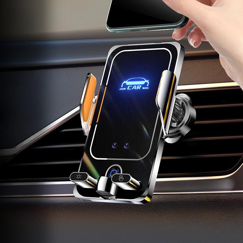 66W Bezdrátová nabíječka do auta Magnetický držák do auta Držák na telefon Pro iPhone 14 13 12 Pro Samsung Infračervená indukce Rychlé nabíjení