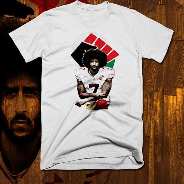 Colin Kaepernick T-Shirt Panther Party RBG Fist African Civil Rights New M