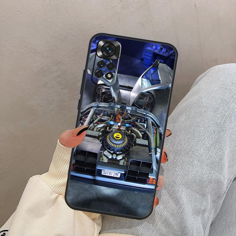 

Back to the Future DeLorean For Xiaomi Redmi Note 13 9 10 11 12 14 15 Pro Plus Case Cover For Redmi 14C 10C 12C 13C 15C Redmi 15 5G