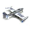 1/72 Scale Aircraft F-84 Thunderjet Fighter Military Model Airplane Replica Alloy Material Collected Aviation Gift Souvenir Plan