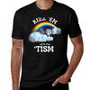 Autism Funny Rizz Em With The Tism Meme Autistic Opossum Tshirt Basic Comfort Fit Tshirt For Unisex