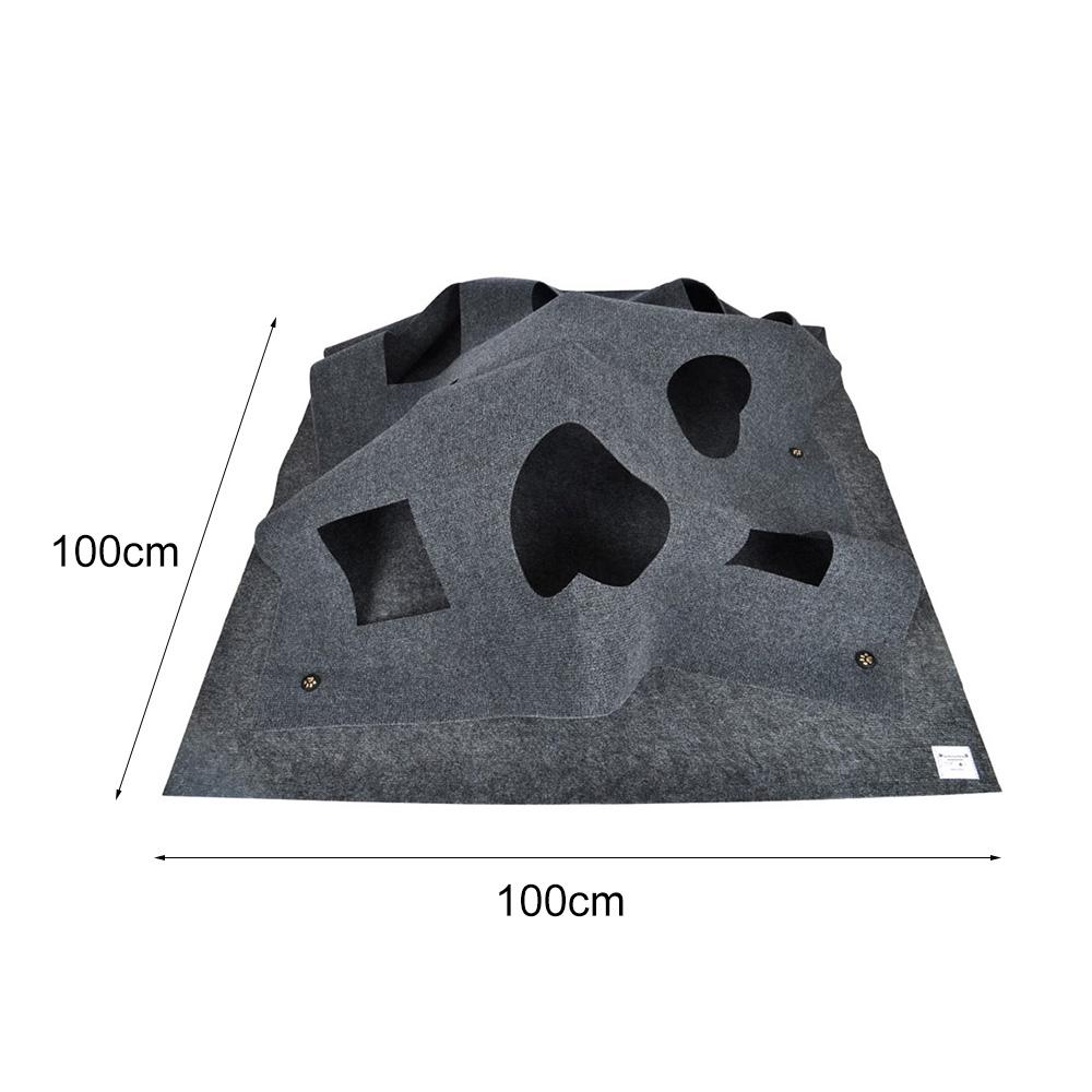 Pet Playing Mat Polyester Bite Resistant Cat Dog Breathable Activity Interactive Pad for Home
