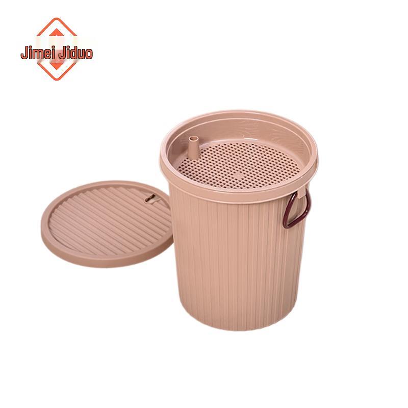 Jimeijiduo Round Tea Waste Bucket with Lid