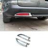 Fit For Honda CR-V CRV 2012-2014 Cover Trim ABS Chrome Rear Fog Light Lamp 2PCS