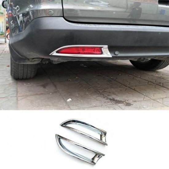 Подходит для Honda CR-V CRV 2012-2014 Накладка Хром ABS Задний противотуманный фонарь 2 шт.