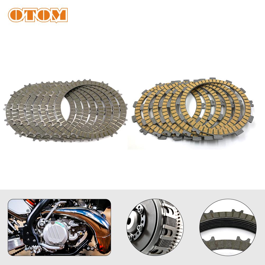 OTOM Motorcycle ENGINE CLUTCH Friction Plates Set 101mm/112mm For KTM HUSQVARNA GASGAS SX EXC FE TE XCFW TC TX EC EX MC 125 250