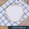 Diruien Luxury Gold-Embossed Ceramic Tableware Set
