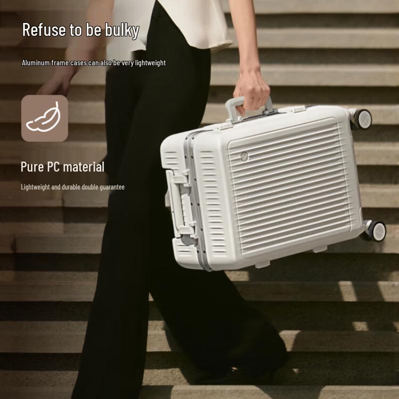 

OIWAS PC Hardside Aluminum Frame Spinner Luggage