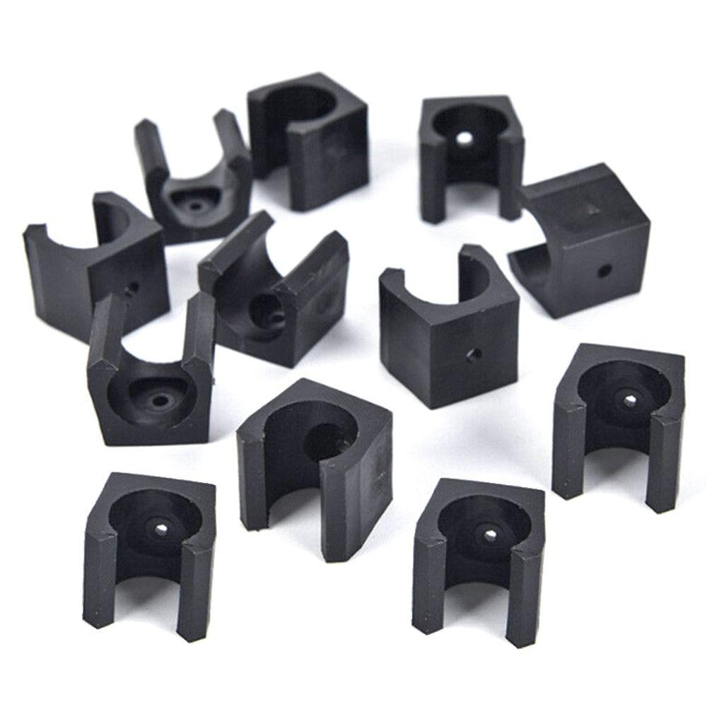 12Pcs Rod Clip Fishing Rod Holder S/M/L Stick Holder Billiard Cue Holder  Billiard Cue Fishing Rod