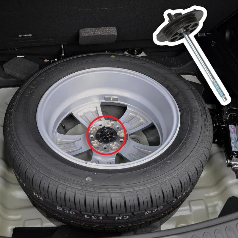 Vite per Pneumatico 628502E100 62850-2E100 per Ruota di Scorta 2006-2015 Vite di Fissaggio Ruota di Scorta Accessori Auto Installazione Facile