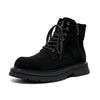 Fashion Ankle Boots for Man Cool High Top Men's Boots High Quality Mens Shoes Outdoor Wear-resistant Workwear Boots Botas Hombre