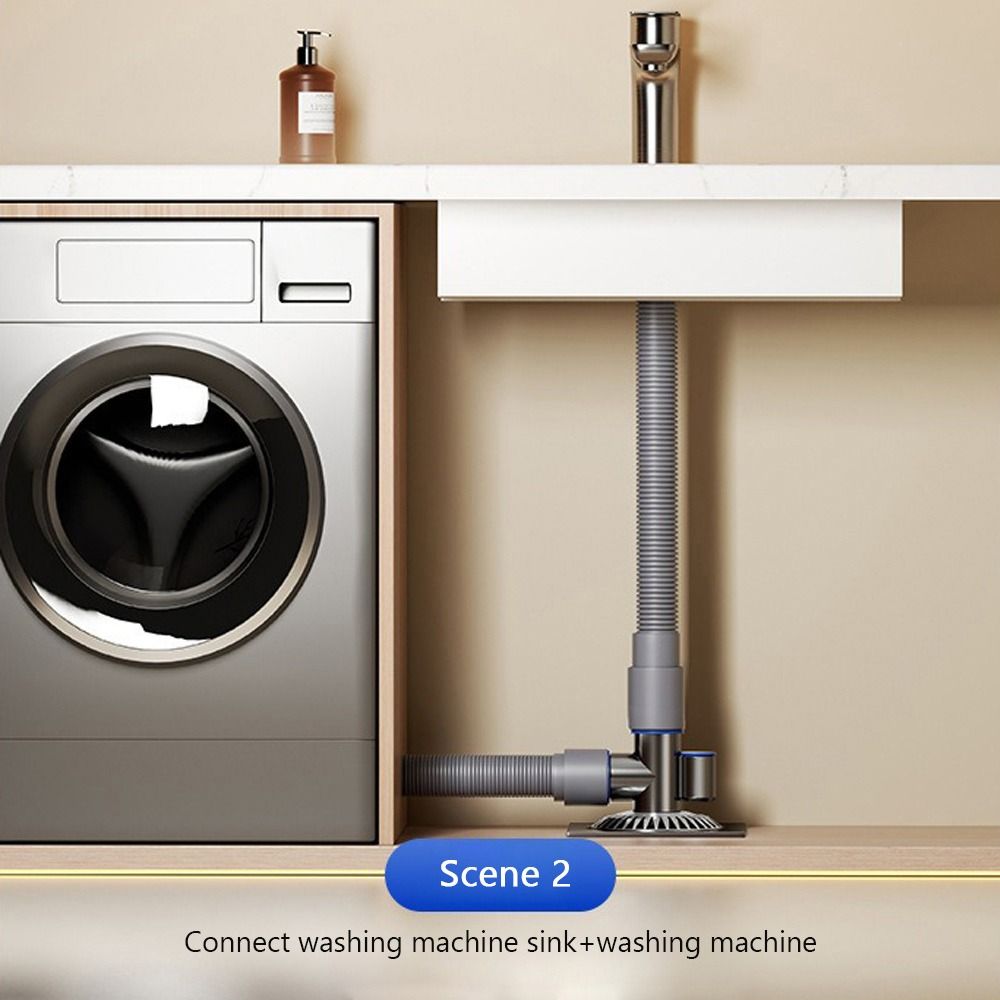 Durable Anti-odor Floor Drain Connector Multi Functional Multi-port Hose Adapter Sewer Drain Connector Universal