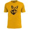 Mens Fox Face Stencil T Shirt Wildlife