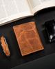 Men's Leather Wallet N4-CHM-DOG-1-BL-COGNAC