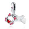 Beads Copper Charms Original Game Console Pendant Beads Fit Bracelet Jewelry Diy Women Fine Gift Accessory