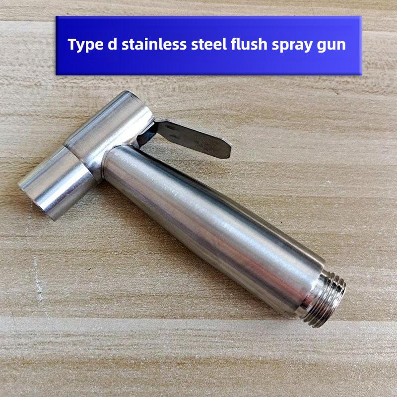 Edelstahl Wasserhahn Spritzpistole Handheld Toilette Bidet Wasserhahn Edelstahl Hand Bidet Sprayer Gebürstet Wasser Sprayer