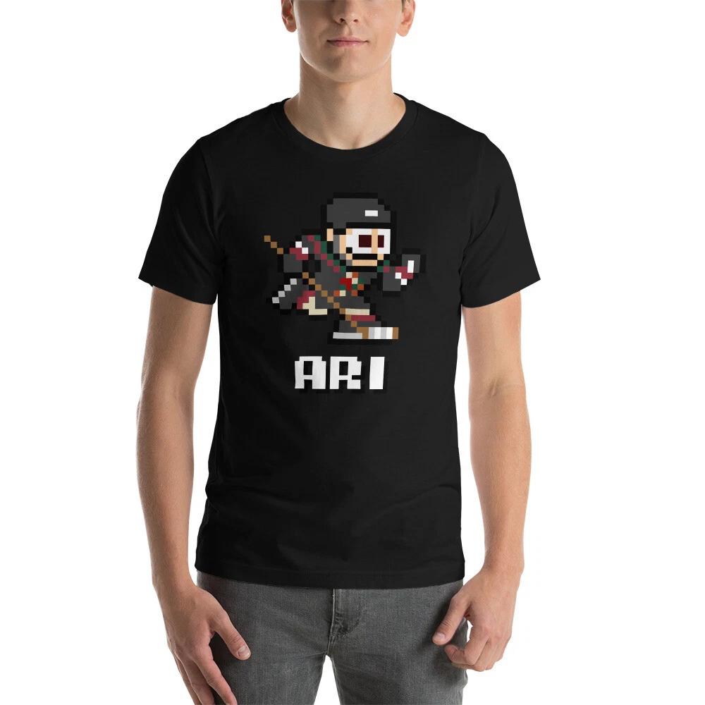 Arizona Coyotes NES Hockey Team Jersey 8-bit Vintage Nintendo Retro T-Shirt S
