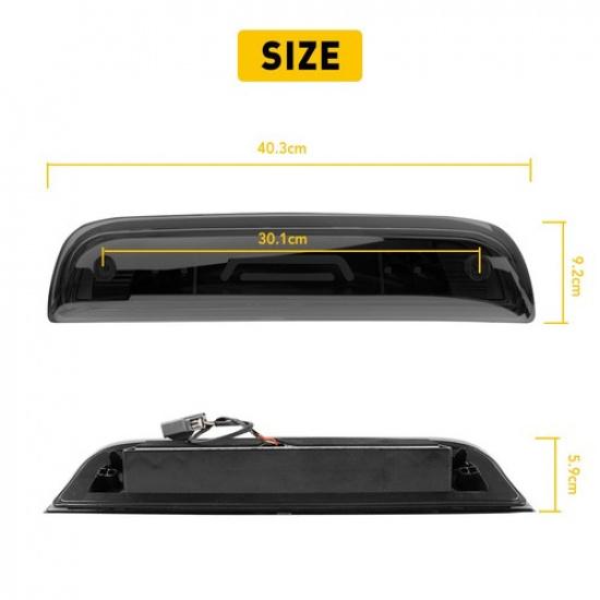 LED For Silverado/Sierra Pickup Truck 3rd Brake Light Lamp 1500 2500 3500 14-18