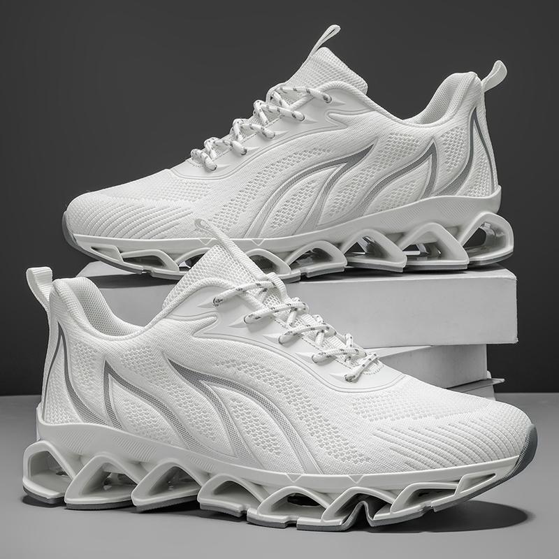 Fashion White Walking Sneakers Men Large Size 48 Sport Basketball Shoes For Men High Quality Street Style Shoes Male Sneakers