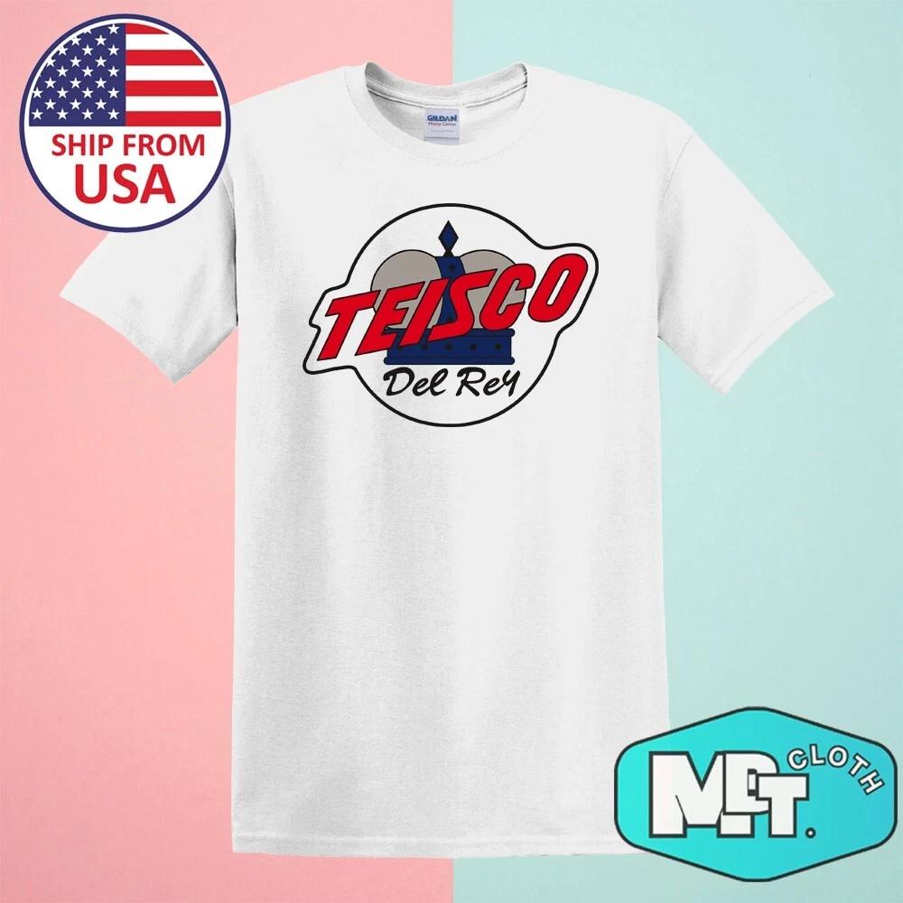 Teisco Del Ray Men s White Size S-5XL S