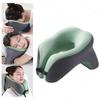 U-Shaped Memory Foam Pillow Face Cushion Ergonomic Head Neck Cervical Support Travel Office Nap Neck Guard Sleeping Pillow
