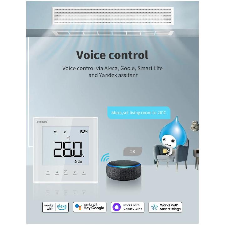 Tuya wifi VRF Air Conditioner Smart Thermostat  Google Home Alexa DuerOS