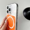 Fashion Clear Magnetic Phone Case For 17 16 15 14 13 Pro/Pro Max Compatible with  MagSafe Charging HD Transparent Cover