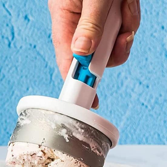Ice Cream Sandwich Maker Tool Easy One-Handed Scoop Mold for Creative Ice-Cream Burger Making Multifunctional Cutting Tool for Kitchen Dessert Shop