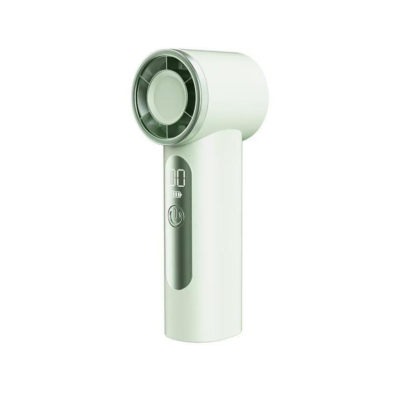 2025 X98 High-Speed USB Mini Fan: 100-Speed Digital Turbo Display 35x40x110mm