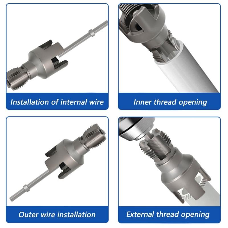 Professionelles 20mm 25mm Innengewinde-Schneidwerkzeug für Wasserrohre für Bohrmaschine Mit Hoher Effizienz Und Langlebigkeit