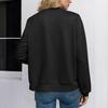 Women's Loose Comfortable Casual Fashionable Zipper Jacket Solid Color Jacket