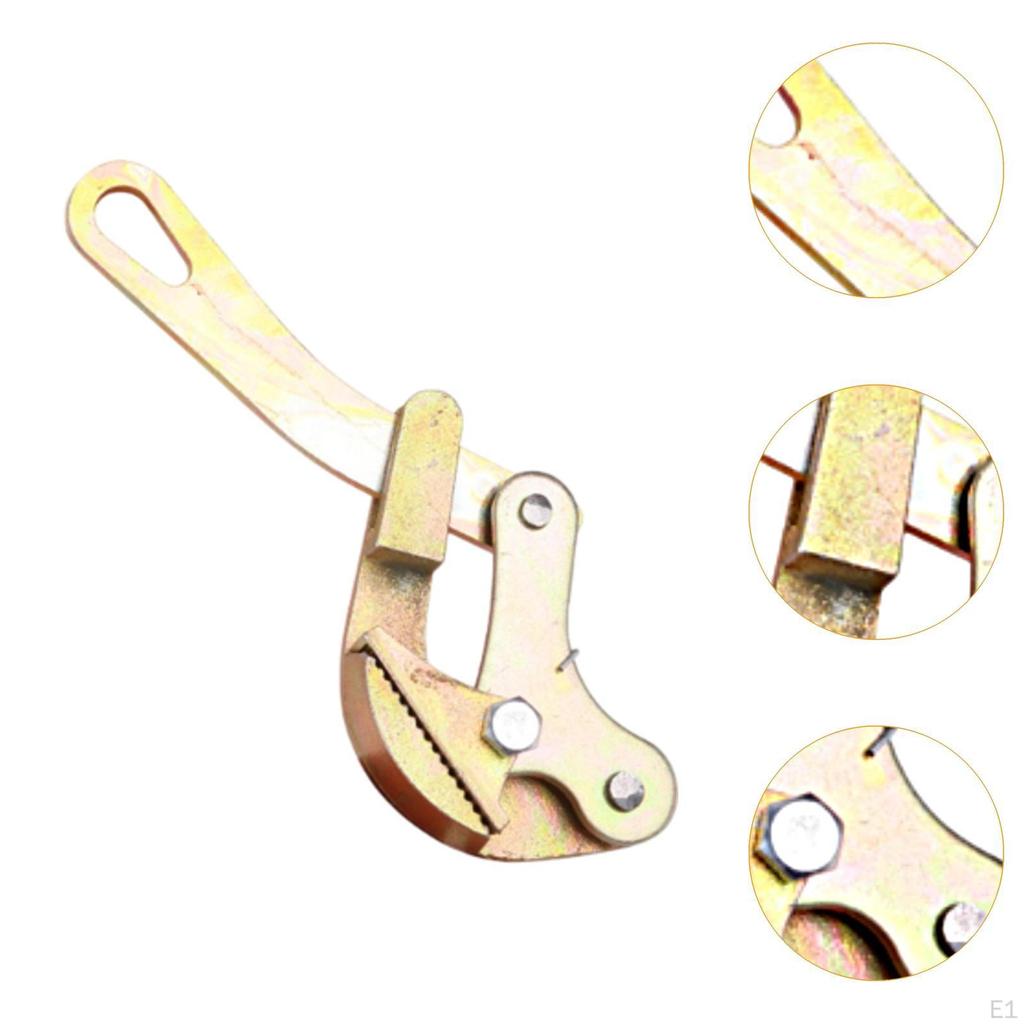 Cable Gripper Puller Grip Heavy Duty High Strength Rope Jaw Tightening