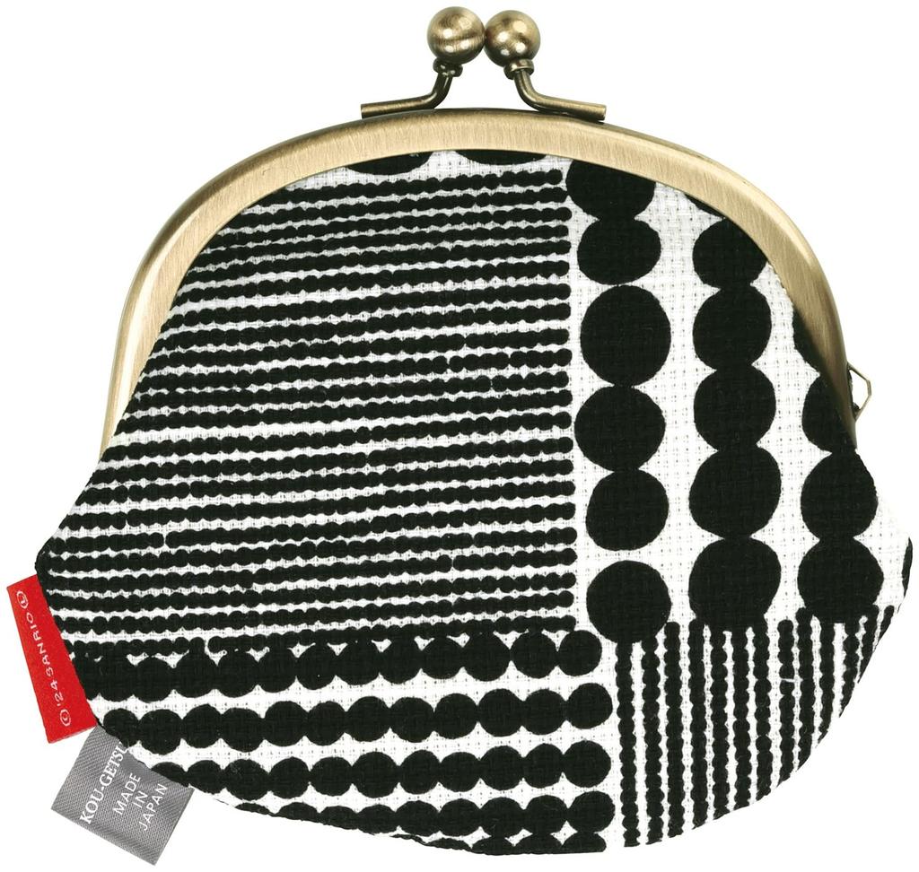 Skater Clasp Coin Small Item Made in Sanrio Hello Kitty x Kougetsu (Slightly Larger) Wallet, Purse, Case, Japan, KOUGA4-A